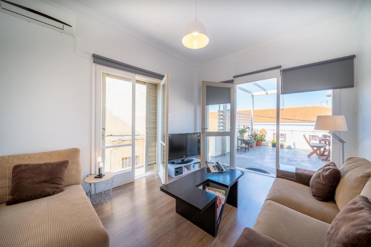 The Roof - Flat Sea View In Aegina Town Apartment Bagian luar foto